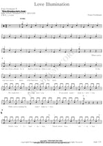 Love Illumination Franz Ferdinand Full Drum Transcription / Drum Sheet Music COPYDRUM