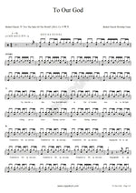 To Our God (Live) (feat. Brian Johnson) Bethel Music Full Drum Transcription / Drum Sheet Music COPYDRUM