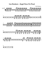 Ángel Para Un Final Los Bunkers Full Drum Transcription / Drum Sheet Music Carlos Dias Aidos