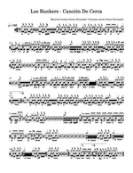 Canción De Cerca Los Bunkers Full Drum Transcription / Drum Sheet Music Carlos Dias Aidos