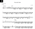From the Start Good Kid Full Drum Transcription / Drum Sheet Music Drum Sheet MX