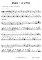 I Can’t Hold On (붙잡을 수가 없잖아) O.WHEN (오왠) Full Drum Transcription / Drum Sheet Music COPYDRUM