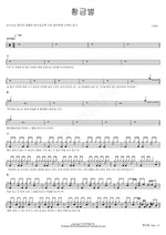 Golden Star (황금별) Shin Young Sook (신영숙) Full Drum Transcription / Drum Sheet Music COPYDRUM