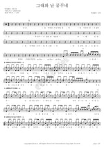 Dreaming with You (그대와 날 꿈꾸네) Island City (아일랜드 시티) Full Drum Transcription / Drum Sheet Music COPYDRUM