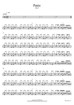 Panic 범규 Full Drum Transcription / Drum Sheet Music COPYDRUM