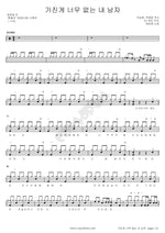 My Man Who Has Nothing (가진게 너무 없는 내 남자) Jang Yunjung (장윤정) Full Drum Transcription / Drum Sheet Music COPYDRUM