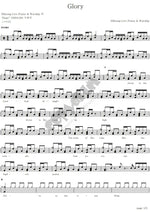 Glory (Live) Hillsong Worship Full Drum Transcription / Drum Sheet Music COPYDRUM