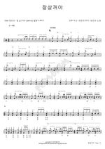 Let’s Live Well (잘살꺼야) Tae Jin Ah (태진아) Full Drum Transcription / Drum Sheet Music COPYDRUM