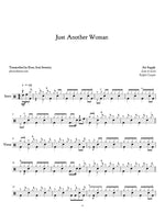 Just Another Woman Air Supply Full Drum Transcription / Drum Sheet Music Jaslow Drum Sheets