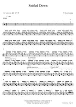 Settled Down 혁오 (HYUKOH) Full Drum Transcription / Drum Sheet Music COPYDRUM