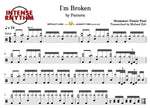 I'm Broken Pantera Full Drum Transcription / Drum Sheet Music Intense Rhythm Drum Studios