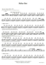 Sk8er Boi Avril Lavigne Full Drum Transcription / Drum Sheet Music COPYDRUM