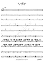 You & Me (You & Me) Jennie (제니 (JENNIE)) Full Drum Transcription / Drum Sheet Music COPYDRUM