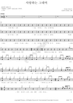 To My Beloved (사랑하는 그대여) Shin Yong Jae (신용재) Full Drum Transcription / Drum Sheet Music COPYDRUM