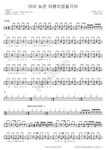 It Was Probably a Late Summer (아마 늦은 여름이었을거야) Sanulrim (산울림) Full Drum Transcription / Drum Sheet Music COPYDRUM