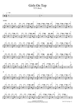 Girls On Top (Girls On Top) BoA (보아) Full Drum Transcription / Drum Sheet Music COPYDRUM