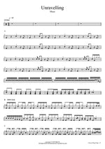 Unravelling Muse Full Drum Transcription / Drum Sheet Music COPYDRUM
