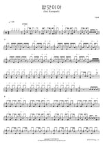 No Appetite (feat. Kumapark) (밥맛이야 (feat. Kumapark)) Crush (크러쉬) Full Drum Transcription / Drum Sheet Music COPYDRUM