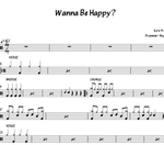 Wanna Be Happy? Kirk Franklin Full Drum Transcription / Drum Sheet Music Sheets4Drummers