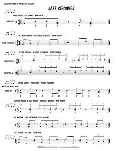 Full House - Wes Montgomery - Selection Drum Transcription / Drum Sheet Music - FrancisDrummingBlog.com