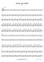 Merry Go Round EaJ Full Drum Transcription / Drum Sheet Music COPYDRUM
