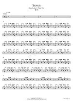 Clean Ver. (Clean Ver.) Jungkook (정국) Full Drum Transcription / Drum Sheet Music COPYDRUM