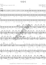 Love (사랑아) Wax (왁스) Full Drum Transcription / Drum Sheet Music COPYDRUM