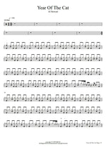 Year of the Cat Al Stewart Full Drum Transcription / Drum Sheet Music COPYDRUM