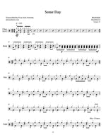 Some Day Blackfield Full Drum Transcription / Drum Sheet Music Jaslow Drum Sheets