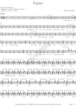 Faster Rachael Yamagata Full Drum Transcription / Drum Sheet Music COPYDRUM