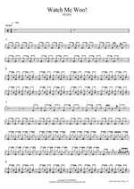 Watch Me Woo! PLAVE Full Drum Transcription / Drum Sheet Music COPYDRUM