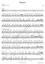 Sleepers Saosin Full Drum Transcription / Drum Sheet Music COPYDRUM