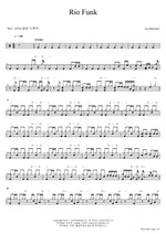 Rio Funk Lee Ritenour Full Drum Transcription / Drum Sheet Music COPYDRUM