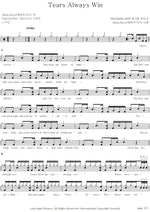Tears Always Win Alicia Keys Full Drum Transcription / Drum Sheet Music COPYDRUM