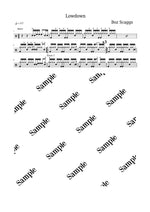 Lowdown Boz Scaggs Full Drum Transcription / Drum Sheet Music Kiwidrums