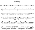 Wreckage Parkway Drive Full Drum Transcription / Drum Sheet Music Cyril Mayer