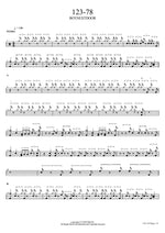 123 78 Boynextdoor Full Drum Transcription / Drum Sheet Music Copydrum