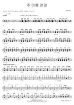 Blessed Be Your Name (주 이름 찬양) WELOVE Full Drum Transcription / Drum Sheet Music COPYDRUM