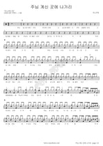 I Will Go Where the Lord Is (주님 계신 곳에 나가리) ANOINTING (어노인팅) Full Drum Transcription / Drum Sheet Music COPYDRUM