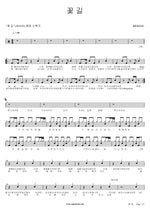 Flower Road (꽃 길) Bigbang (빅뱅) Full Drum Transcription / Drum Sheet Music COPYDRUM