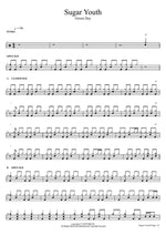 Sugar Youth Green Day Full Drum Transcription / Drum Sheet Music COPYDRUM