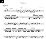 Whatever Our Lady Peace Full Drum Transcription / Drum Sheet Music Drum Sheet MX
