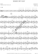 make my day PIA (피아) Full Drum Transcription / Drum Sheet Music COPYDRUM