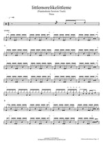 littlemorelikelittleme (Popakademie Sessions Track) Nnoa Full Drum Transcription / Drum Sheet Music COPYDRUM