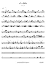 Graffitia Green Day Full Drum Transcription / Drum Sheet Music COPYDRUM