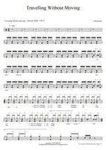 Travelling Without Moving Jamiroquai Full Drum Transcription / Drum Sheet Music COPYDRUM