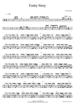 Funky Story' J rod Sullivan Full Drum Transcription / Drum Sheet Music COPYDRUM