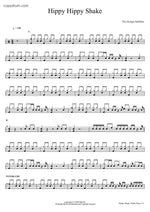 Hippy Hippy Shake The Georgia Satellites Full Drum Transcription / Drum Sheet Music COPYDRUM