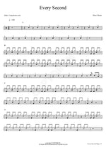 Every Second Mina Okabe Full Drum Transcription / Drum Sheet Music COPYDRUM