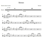 Sirenas Taburete Full Drum Transcription / Drum Sheet Music Franki Bio